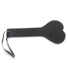 Heart Shape Cute Sex Leather Hand Paddle Sm Head Spanking Leather Body Patting Sm Toys